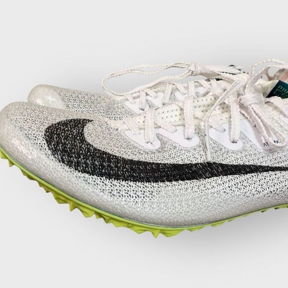 Nike Zoom Superfly Elite 2 White Bright Spruce Track Spikes Mens 8.5 FZ9662-100 main image 3